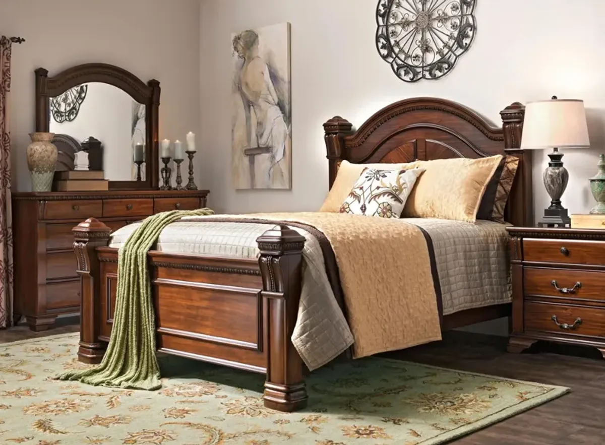 Mariana 4-pc. Bedroom Set in Pine by Bellanest