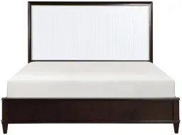 2-Tone Finish With Gold Trim (White and Cherry) color