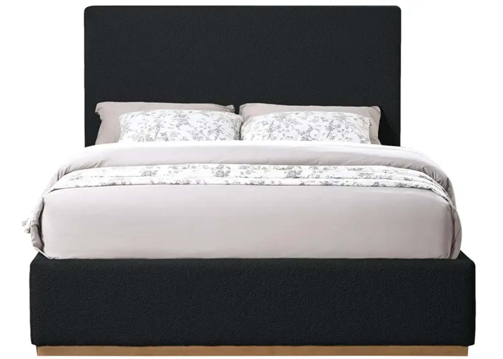 Monaco King Bed in Gray by Meridian Furniture