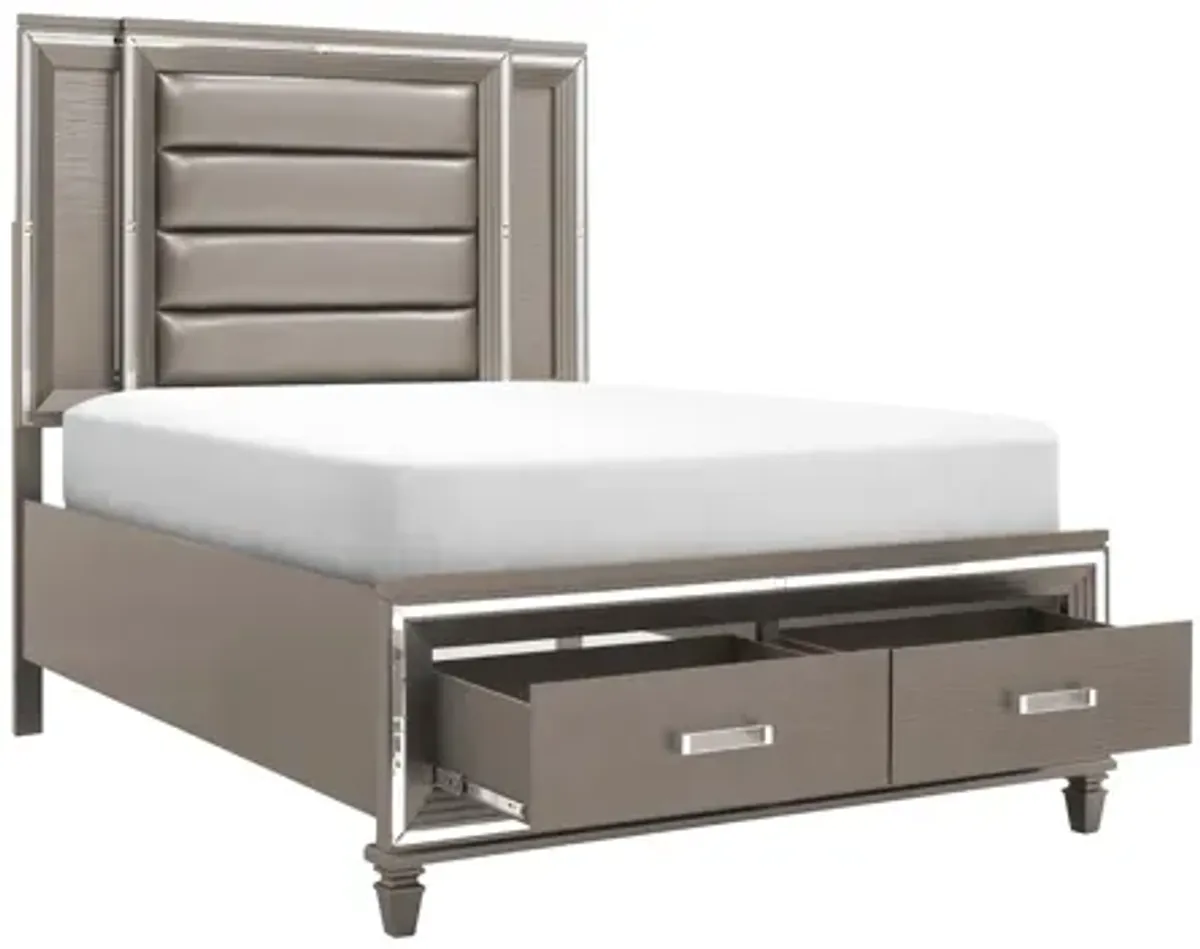 Selena Platform Storage Bed