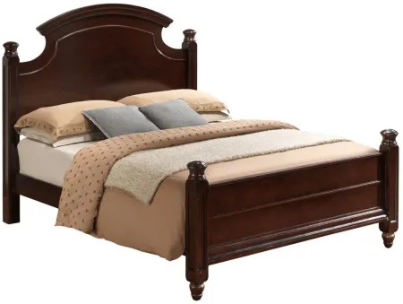 Summit 4-pc. Post Bedroom Set in Capuccino by Glory Furniture