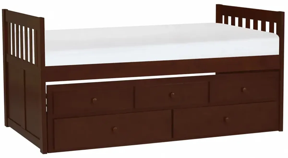 Belisar Trundle Bed with Storage