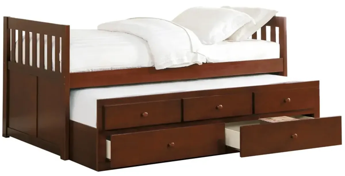 Belisar Trundle Bed with Storage