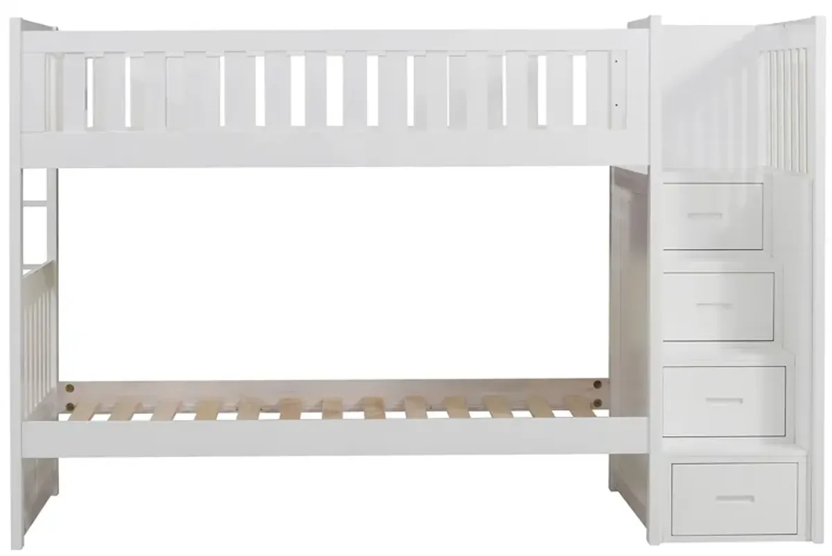 Belisar Bunk Bed with Reversible Step Storage