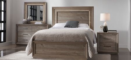 Mela 4-pc. Bedroom Set in Graystone by Liberty Furniture