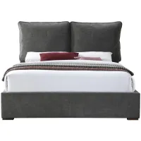 Misha King Bed in Gray by Meridian Furniture