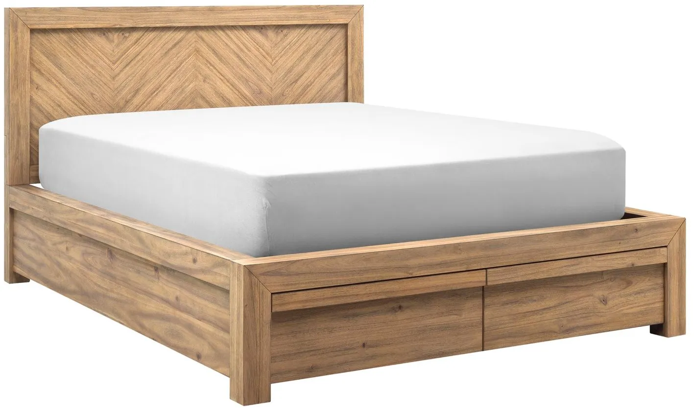 Playa 4pc. Platform Bedroom Set w/ Storage Bed