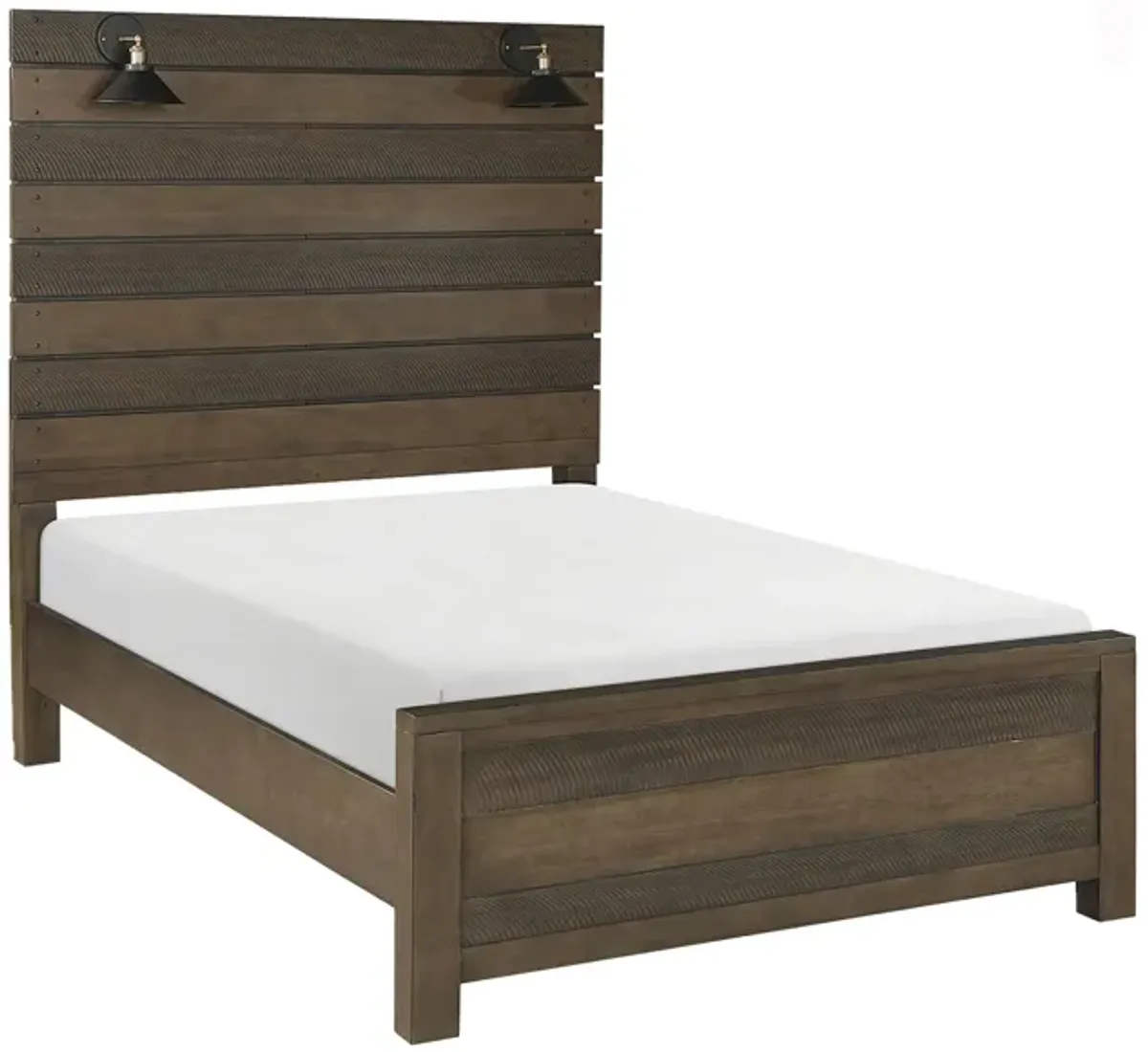 Malea Bed in Antique Brown by Homelegance