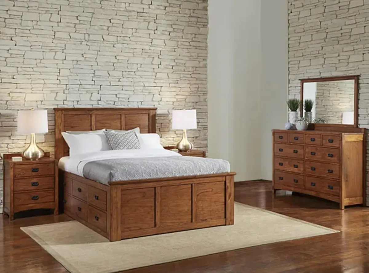 Mission Hill 4-pc. Bedroom Set w/Storage Bed