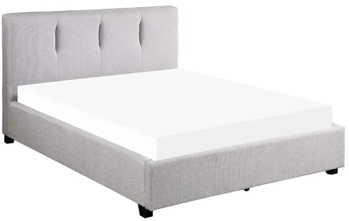 Lansing Platform Bed in Gray by Bellanest