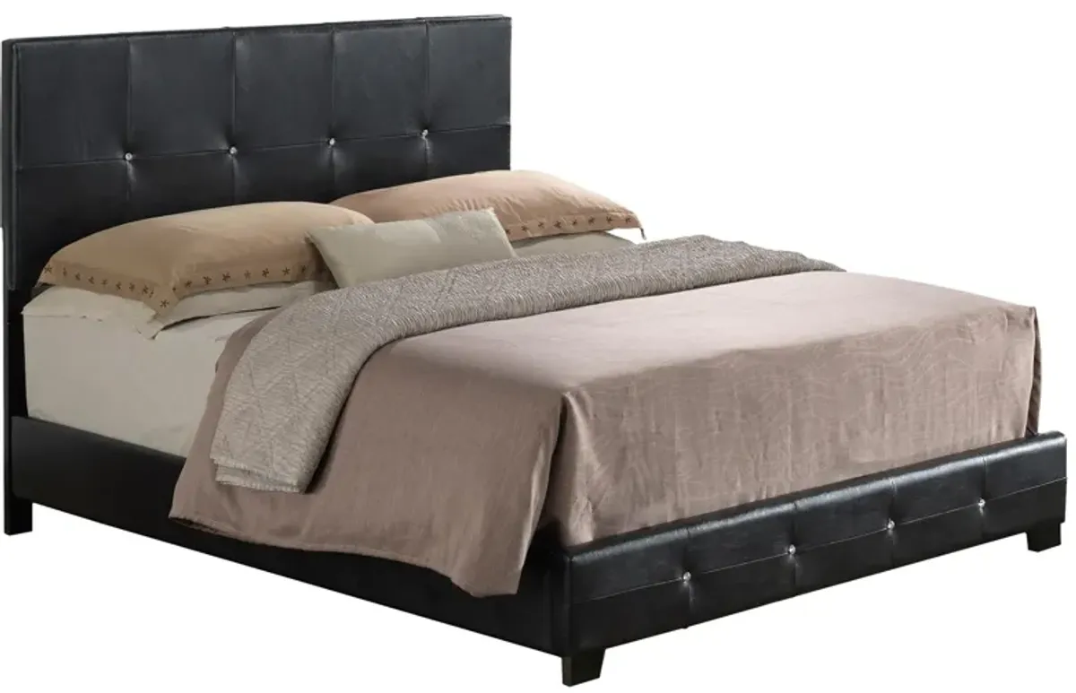 Nicole Bed in Black by Glory Furniture