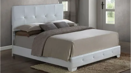 Nicole Bed in White by Glory Furniture