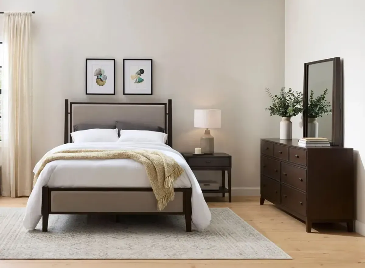 Bainbridge 4-pc. Bedroom Set in Brown by Bellanest