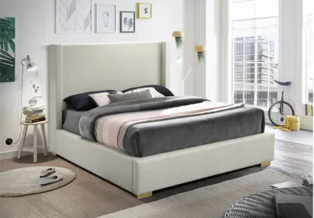 Royce King Bed in Gray by Meridian Furniture