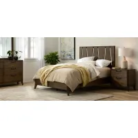 Carlsbad 4-pc. King Bedroom Set in Chestnut by Bellanest
