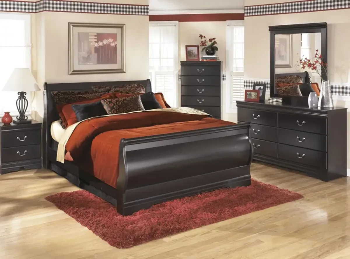 Huey Vineyard 4-pc. Bedroom Set in Black by Ashley Furniture