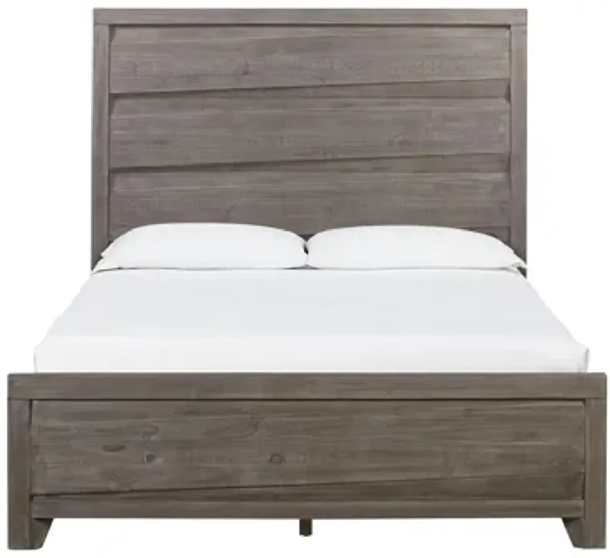 Hearst Solid Wood Queen-Size Panel Bed