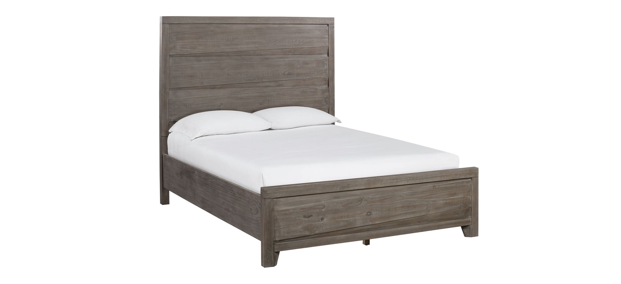 Hearst Solid Wood QueenSize Panel Bed