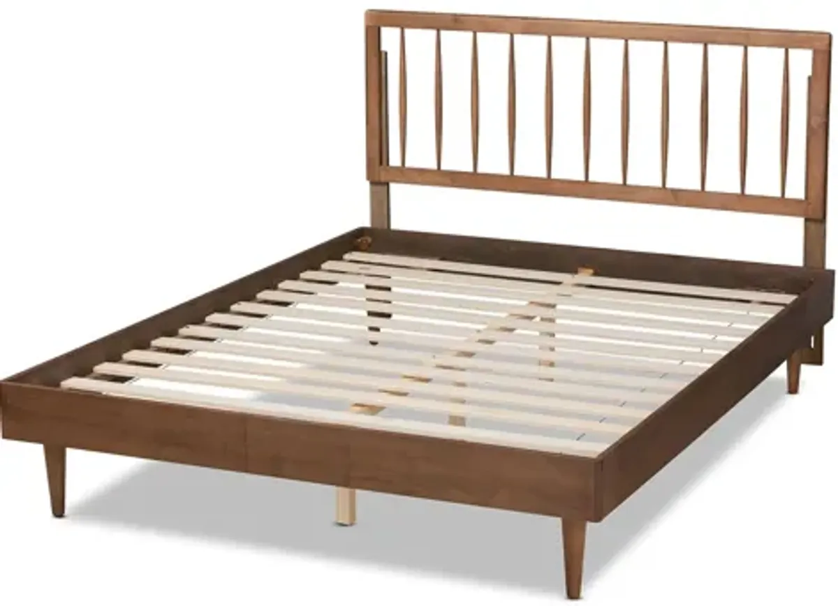 Sora Mid-Century Full Size Platform Bed