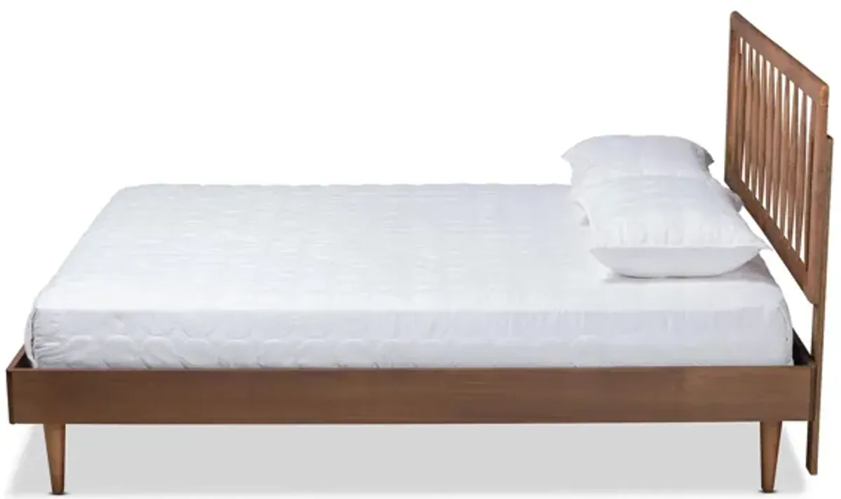 Sora Mid-Century Full Size Platform Bed