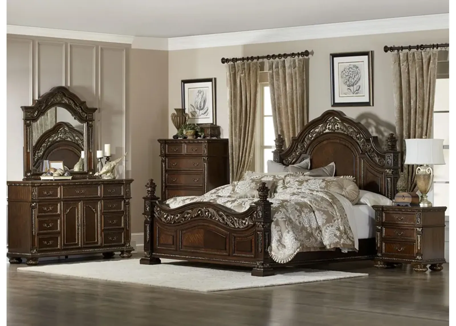 Elsmere 4-pc Bedroom Set