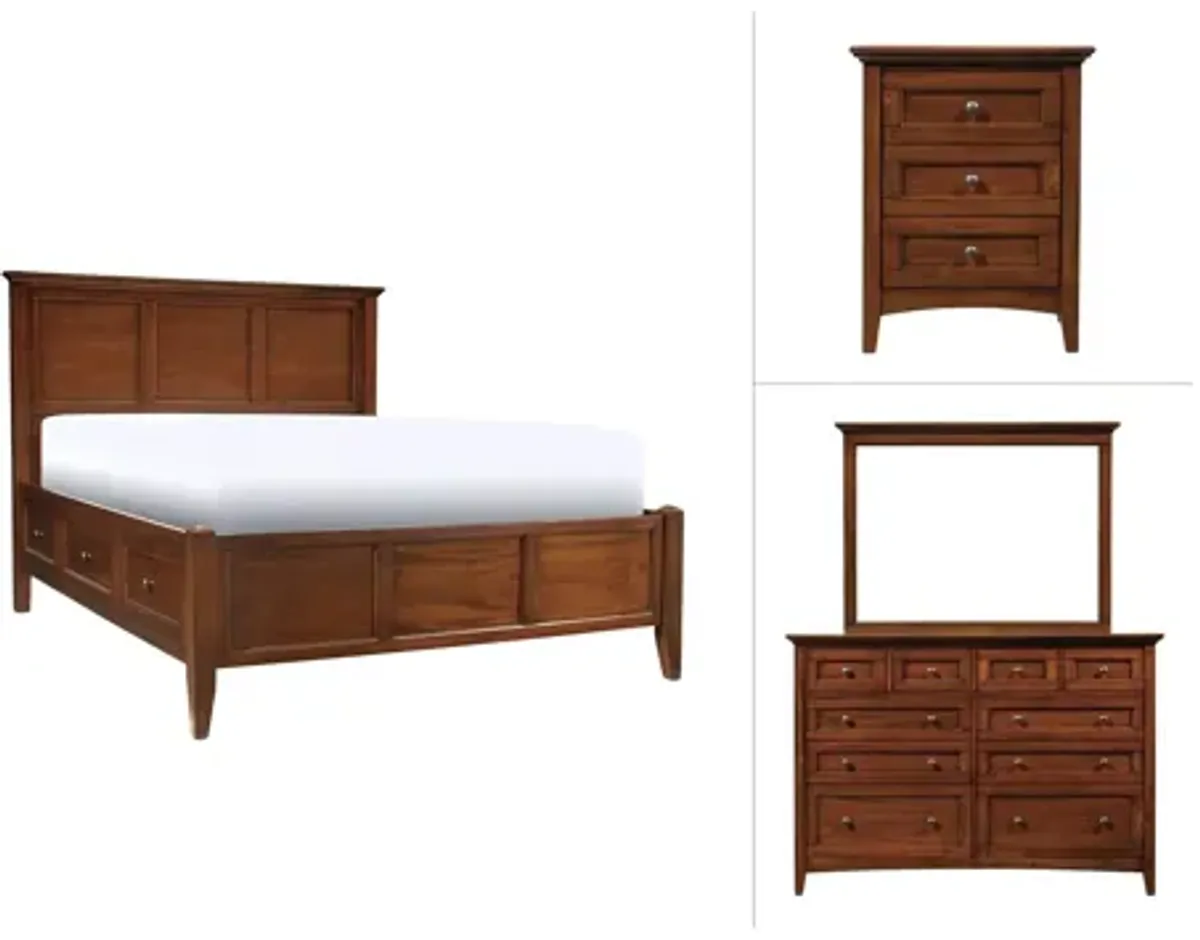 Westlake 4-pc. Platform Bedroom Set w/ Storage Bed