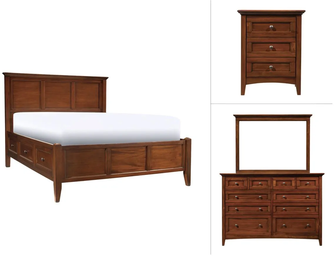 Westlake 4pc. Platform Bedroom Set w/ Storage Bed