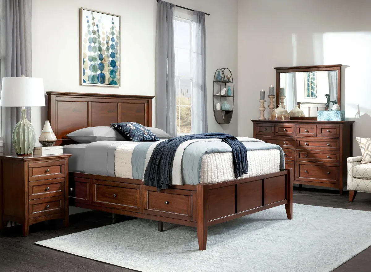 Westlake 4-pc. Platform Bedroom Set w/ Storage Bed