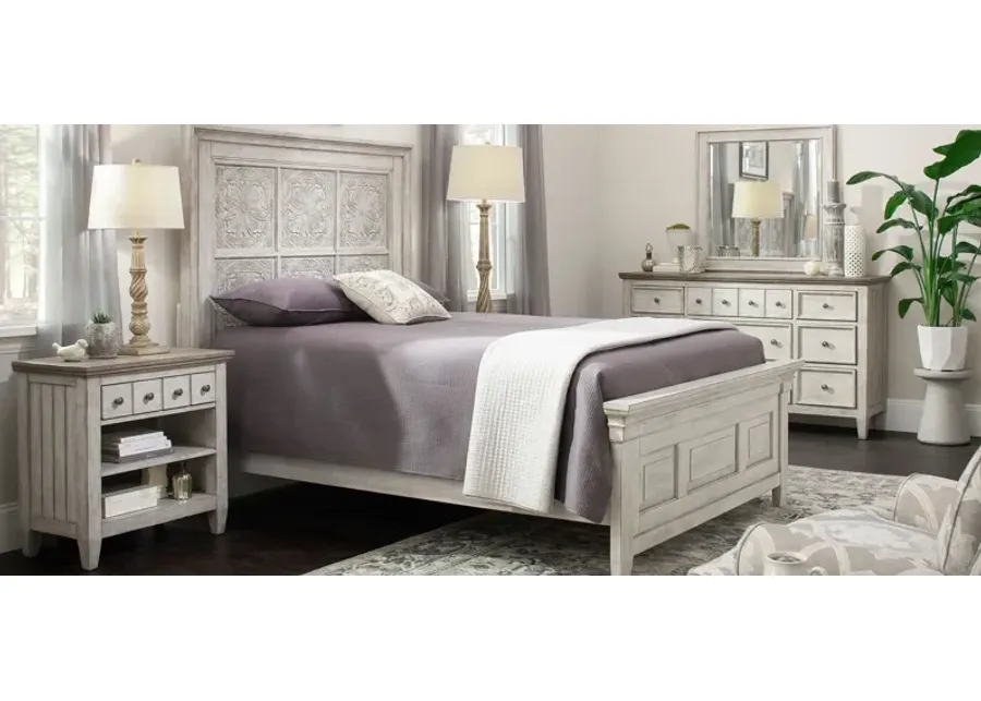 Magnolia Park 4-pc. Bedroom Set in White by Liberty Furniture