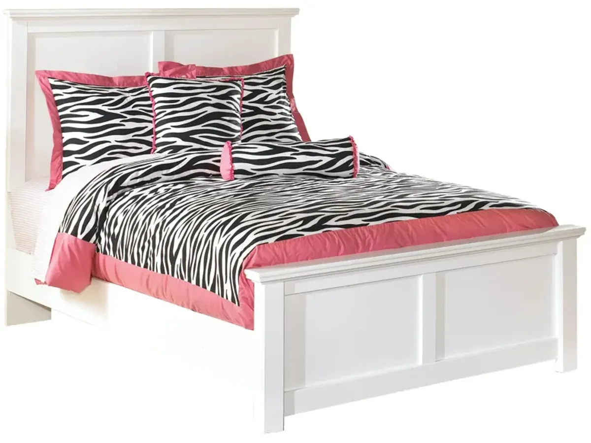 Adele Panel Bed in White by Ashley Furniture