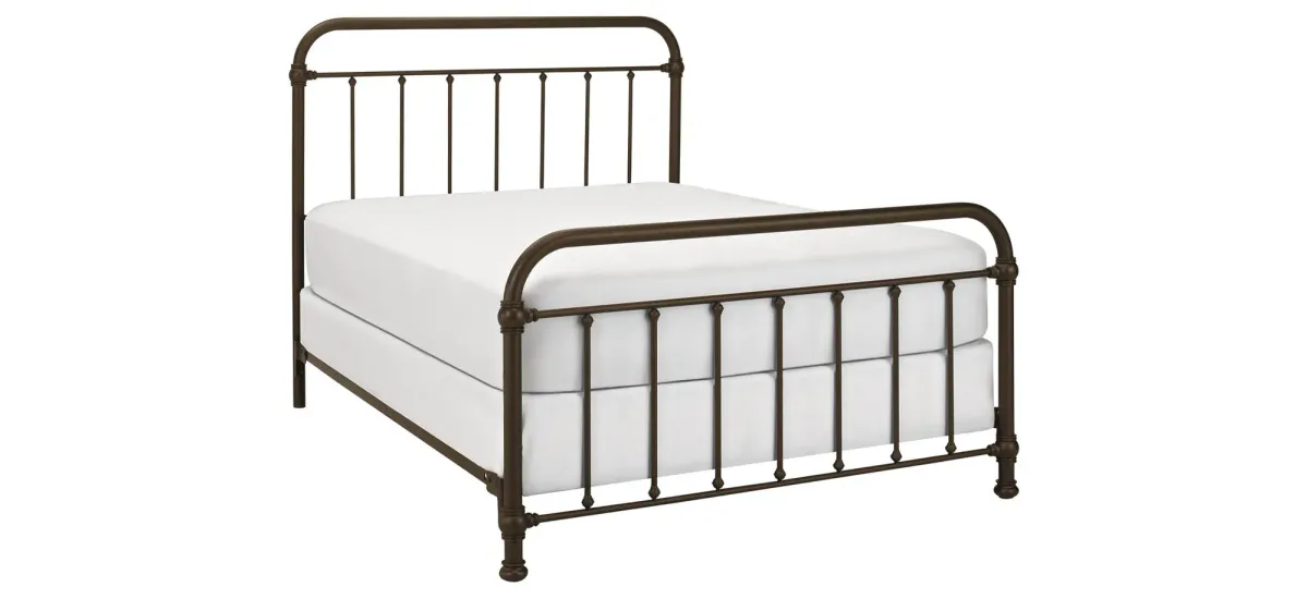 Percel Metal Bed in Dark Bronze by Hillsdale Furniture