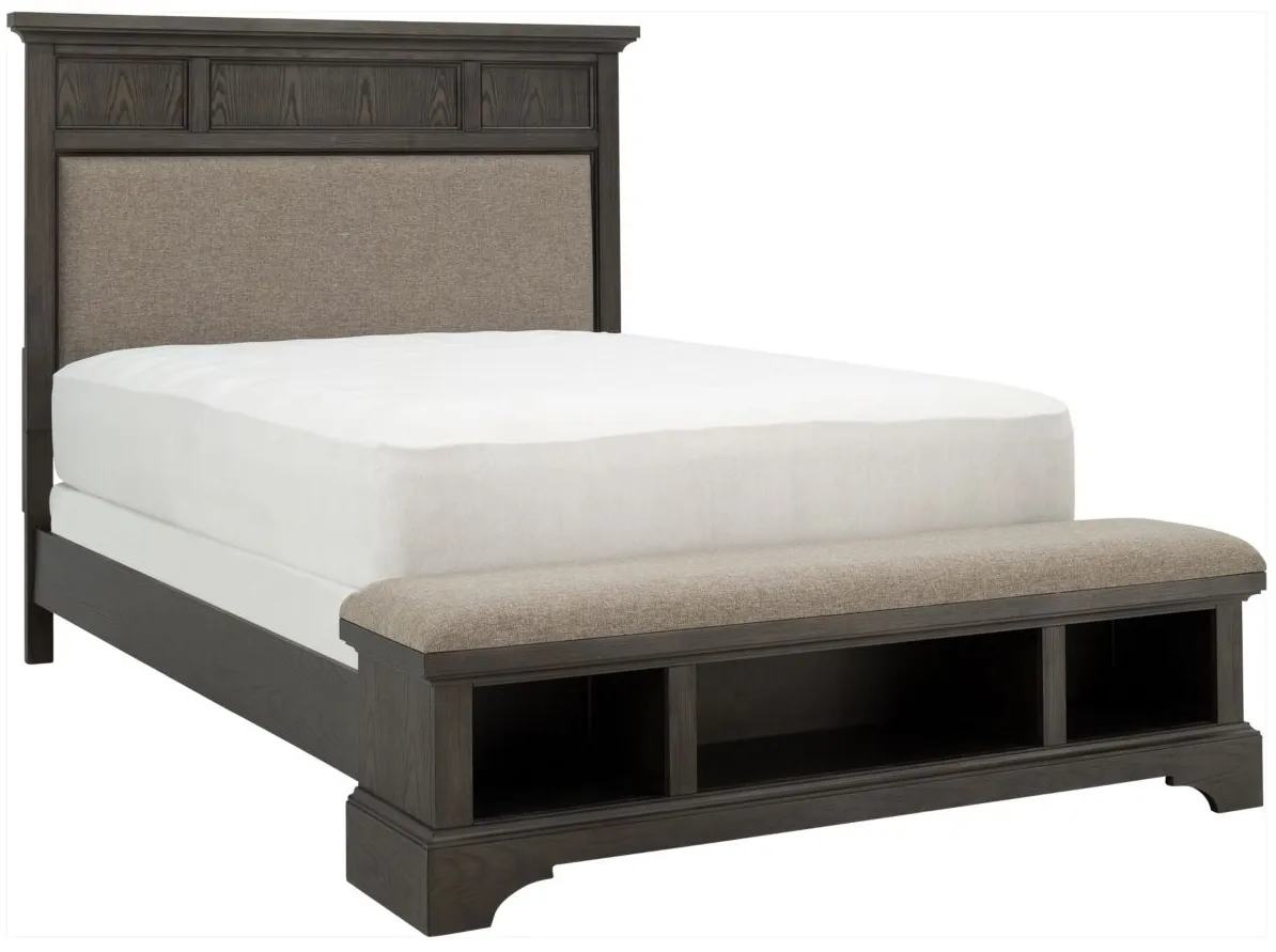 Cambridge Bed in Dark Gray by Davis Intl. by Raymour & Flanigan