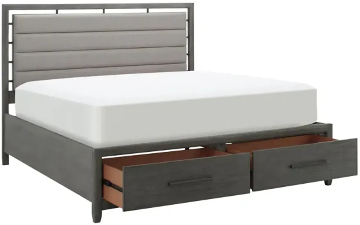 San Clemente Platform Storage Bed