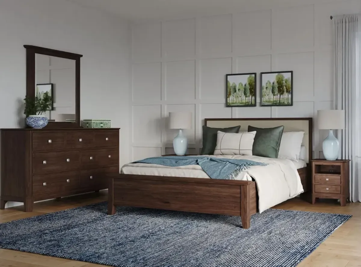 Urbane 4-pc. Queen Bedroom Set in Contempo Brown by Durham Furniture