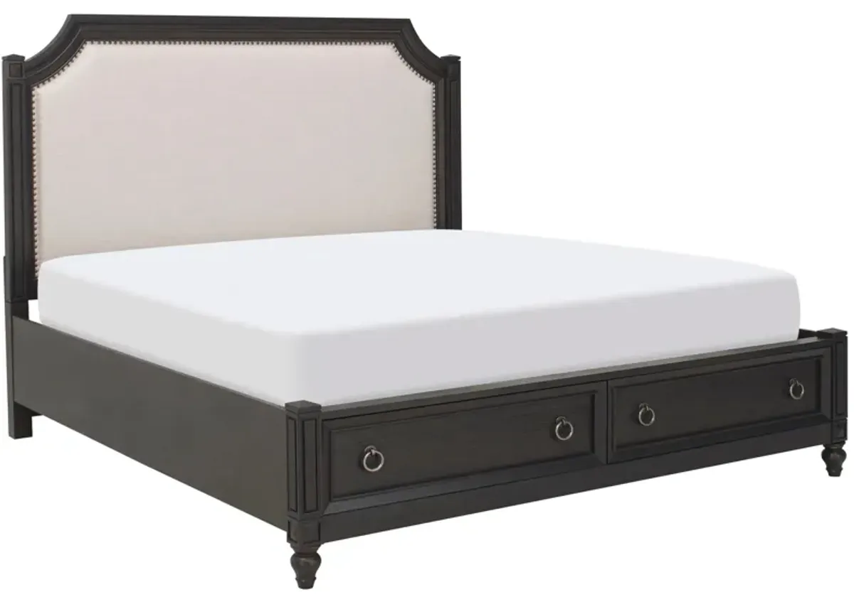 Donatella Platform Storage Bed