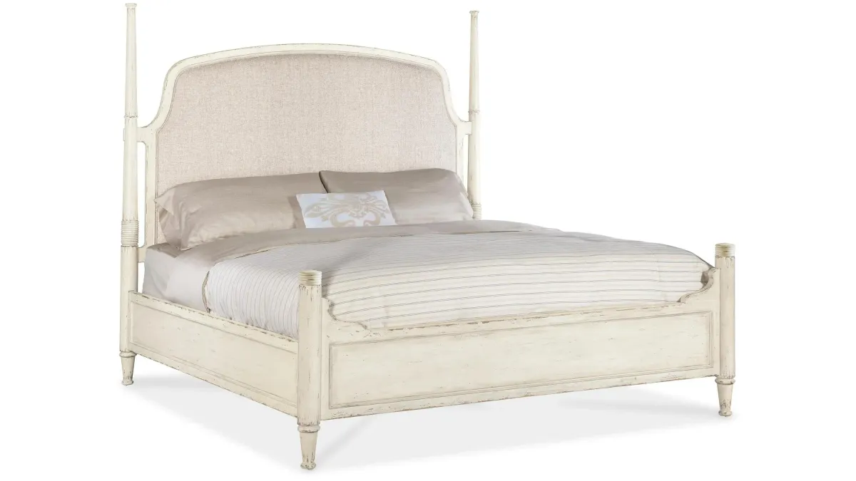 Americana Upholstered Poster Bed