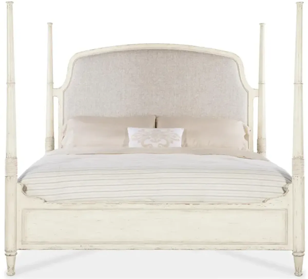 Americana Upholstered Poster Bed