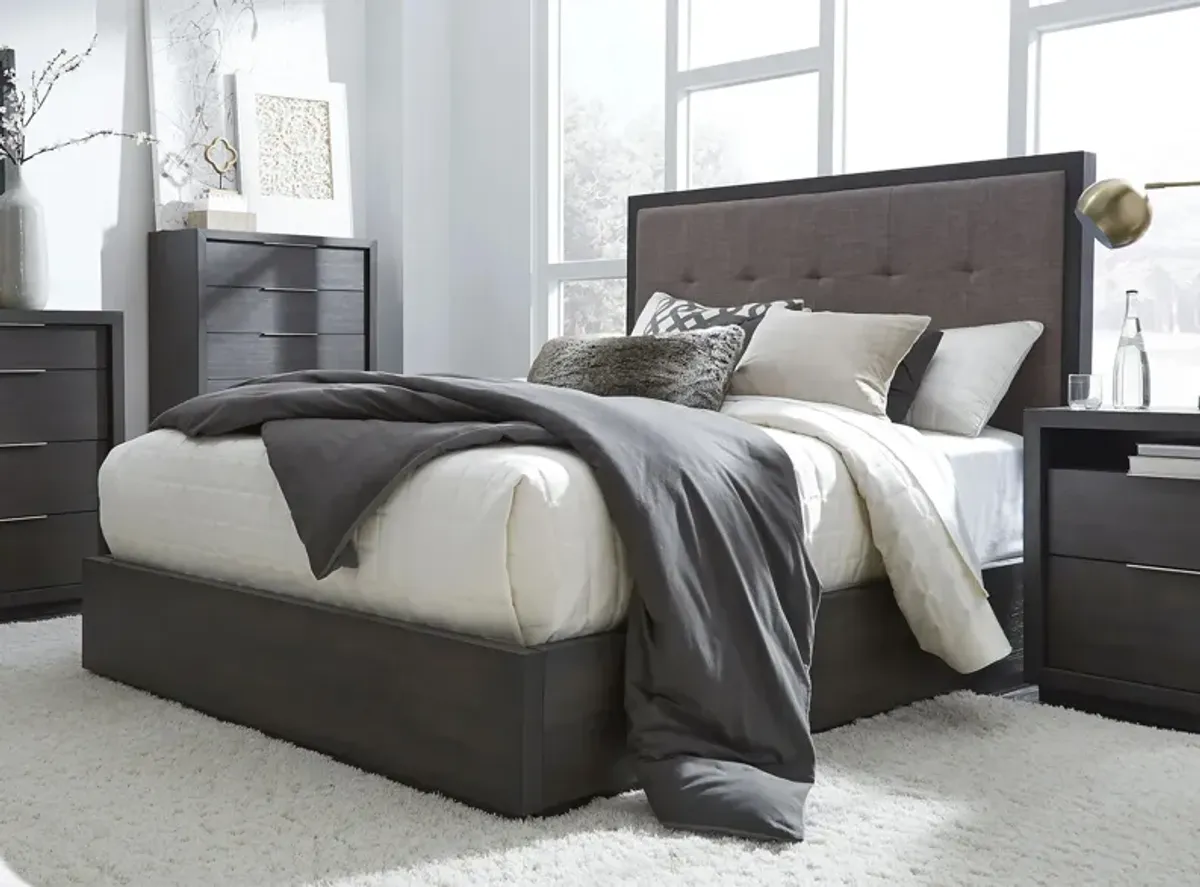 Oxford Platform Bed in Dolphin by Bellanest