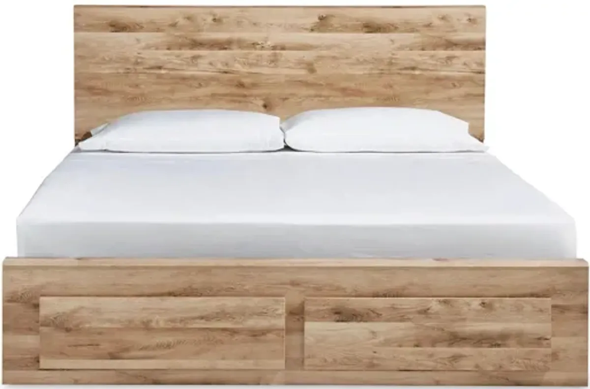 Hyanna King Panel Storage Bed