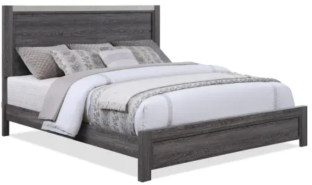 Madsen Bed in Dark Gray / MILKY color by Crown Mark