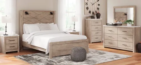 Oakley Bed in Light Brown by Ashley Furniture