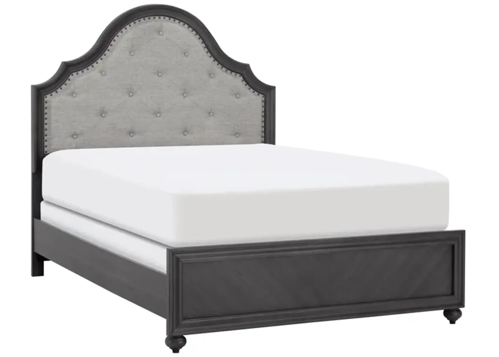 Hathaway Bed in Dark Gray by Davis Intl.