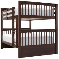 Jordan Full-Over-Full Bunk Bed in Chocolate by Hillsdale Furniture