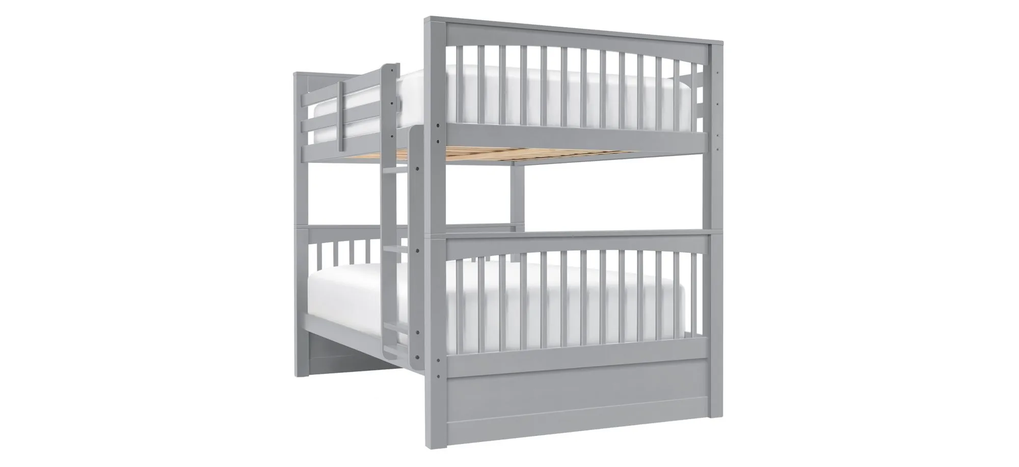 Jordan Full-Over-Full Bunk Bed in Gray by Hillsdale Furniture