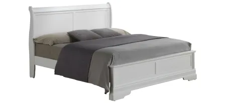 Rossie Panel Bed in White by Glory Furniture