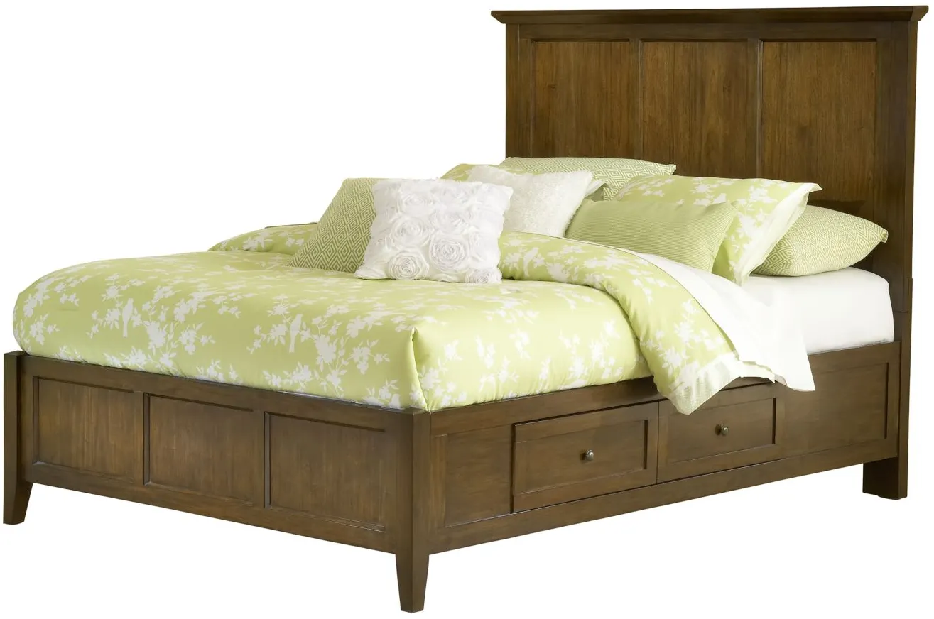 Tompkins Storage Bed in Truffle by Bellanest