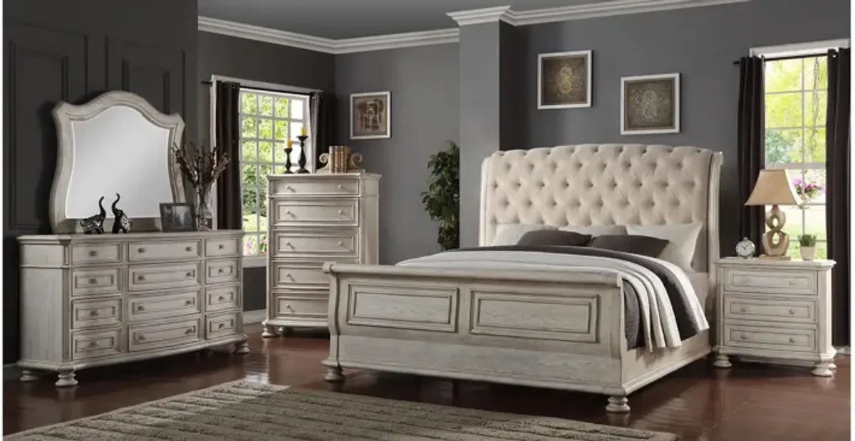 Barton Creek Upholstered Sleigh Bed