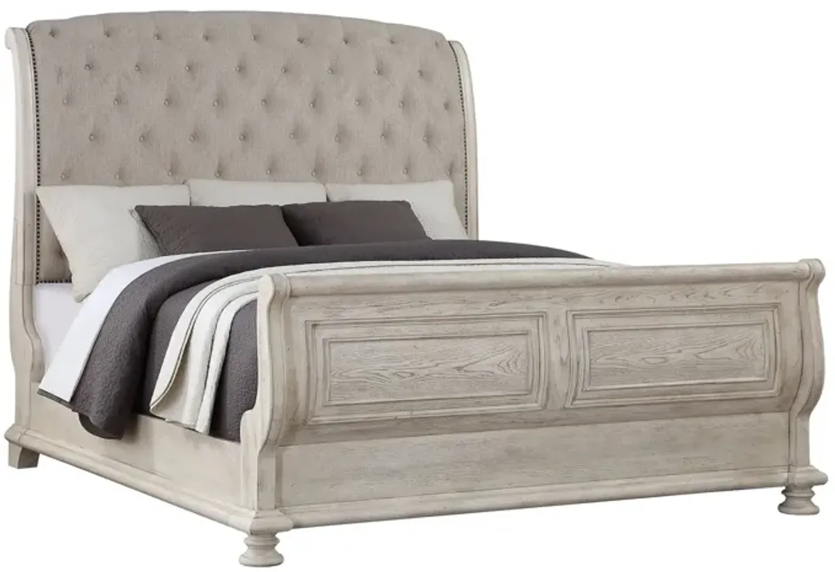 Barton Creek Upholstered Sleigh Bed