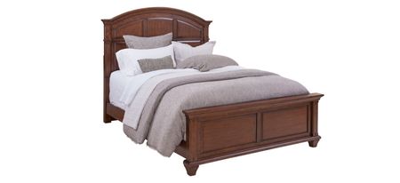 Sedona Eastern King Panel Bed in Brown by American Woodcrafters