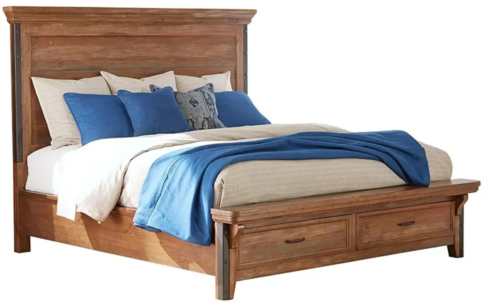 Taos King Storage Bed